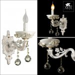Светильник бра Arte lamp A5311AP-1WH Dulcinea
