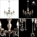 Светильник подвесной Arte lamp A5335LM-5WG DUBAI