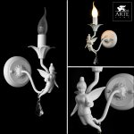 Светильник бра Arte lamp A5349AP-1WH ANGELINA