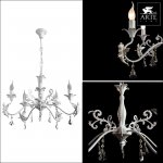 Люстра Arte lamp A5349LM-5WH ANGELINA