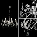 Светильник подвесной Arte lamp A5349LM-8WH ANGELINA
