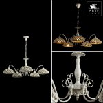 Люстра с плетением Arte lamp A5358LM-5WG Twisted