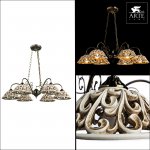 Люстра Arte lamp A5387LM-6AB CARVED