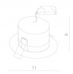 Светильник потолочный Arte lamp A5438PL-1SS TRACK LIGHTS