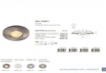 Светильник встраиваемый Arte lamp A5440PL-3AB Aqua (3шт)