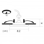 Светильник потолочный Arte lamp A5444PL-1CC AQUA