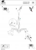 Люстра Arte Lamp A5494LM-5CC LILY
