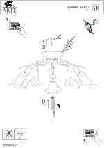 Люстра Arte Lamp A5494PL-5CC LILY