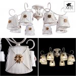Светильник потолочный Arte lamp A5495PL-8WG FORTUNA