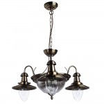 Подвесная люстра Arte lamp A5518LM-2-3AB Fisherman