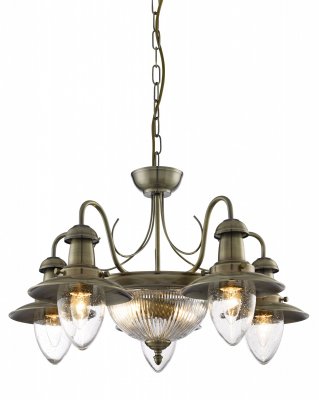 Подвесная люстра Arte lamp A5518LM-2-5AB Fisherman Подвесная люстра Arte lamp A5518LM-2-5AB Fisherman