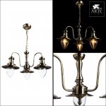 Люстра в морском стиле Arte Lamp A5518LM-3AB Fisherman