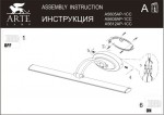 Светильник настенный Arte lamp A5612AP-1CC PICTURE LIGHTS LED