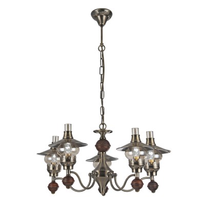 

Люстра подвесная керосиновые лампы Arte lamp A5664LM-5AB Trattoria, A5664LM-5AB