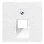 JUNG А 500 Бел Накладка 1-ой наклонной ТЛФ/комп розетки (A569-1PLUAWW)
