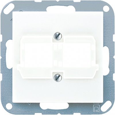 JUNG А 500 Бел Крышка для двойных модульных разъемов Reichle + De-Massari (A569-21ACSWW) JUNG А 500 Бел Крышка для двойных модульных разъемов Reichle + De-Massari (A569-21ACSWW)