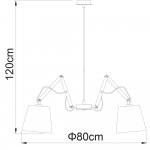 Подвесная люстра Arte lamp A5700LM-5WH Pinoccio 