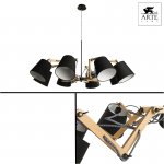 Подвесная люстра Arte lamp A5700LM-8BK Pinoccio 