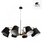 Подвесная люстра Arte lamp A5700LM-8BK Pinoccio 
