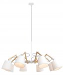 Подвесная люстра Arte lamp A5700LM-8WH Pinoccio 