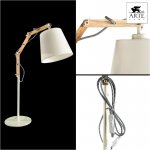 Интерьерная настольная лампа Arte lamp A5700LT-1WH Pinoccio 