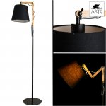 Торшер черный Arte lamp A5700PN-1BK Pinoccio 