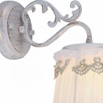 Светильник настенный Arte lamp A5709AP-1WG Merletto