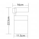Светильник потолочный Arte lamp A5750PL-1BK ATTENTO