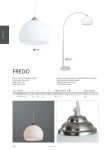 Изогнутый торшер Arte lamp A5823PN-1SS PAOLO