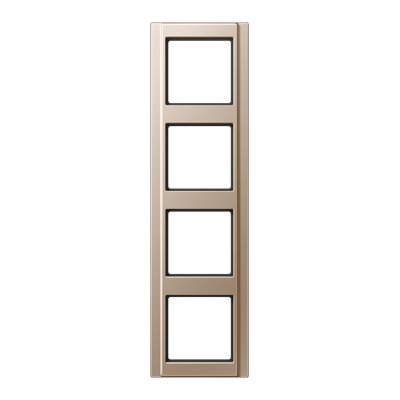 JUNG А 500 Шампань Рамка 4-я (A584CH) JUNG А 500 Шампань Рамка 4-я (A584CH)