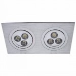 Светильник встраиваемый Arte lamp A5902PL-2SS Technika