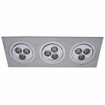 Светильник встраиваемый Arte lamp A5902PL-3SS Technika 