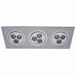 Светильник встраиваемый Arte lamp A5902PL-3SS Technika 