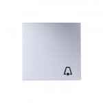 JUNG А 500 Алюминий Клавиша 1-я с символом ЗВОНОК (A590KAL)