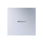 JUNG А 500 Алюминий Клавиша 1-я с подсветкой (A590KO5AL)