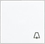 JUNG А 500 Бел Клавиша 1-я с символом ЗВОНОК (A590KWW)