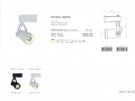 Светильник трековый черный Arte lamp A5910PL-1BK TRACK