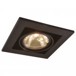 Светильник потолочный поворотный Arte lamp A5930PL-1BK CARDANI MEDIO