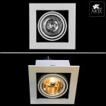 Светильник встраиваемый Arte lamp A5930PL-1WH Technika