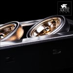Светильник встраиваемый двойной Arte lamp A5930PL-2SI Technika
