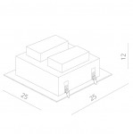 Светильник потолочный Arte lamp A5930PL-4WH Technika