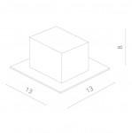 Светильник потолочный Arte lamp A5941PL-1GY CARDANI PICCOLO