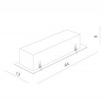 Светильник потолочный Arte lamp A5941PL-4BK CARDANI PICCOLO