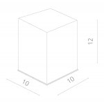 Светильник потолочный Arte lamp A5942PL-1BK CARDANI