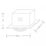 Светильник встраиваемый 1*G9 Arte lamp A5949PL-1BK CARDANI SEMPLICE черный