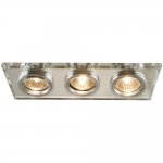 Светильник встраиваемый Arte lamp A5956PL-3CC Cool Ice