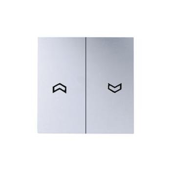 JUNG А 500 Алюминий Клавиша 2-я жалюзийная (A595PAL) JUNG А 500 Алюминий Клавиша 2-я жалюзийная (A595PAL)