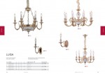 Венецианская люстра Arte Lamp A8020LM-8WG LUISA