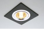 Светильник точечный Ambrella A601 BK сатин/черный MR16 ORGANIC SPOT