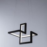 Люстра в виде светодиодных квадратов Arte Lamp A6011SP-1BK Mercure